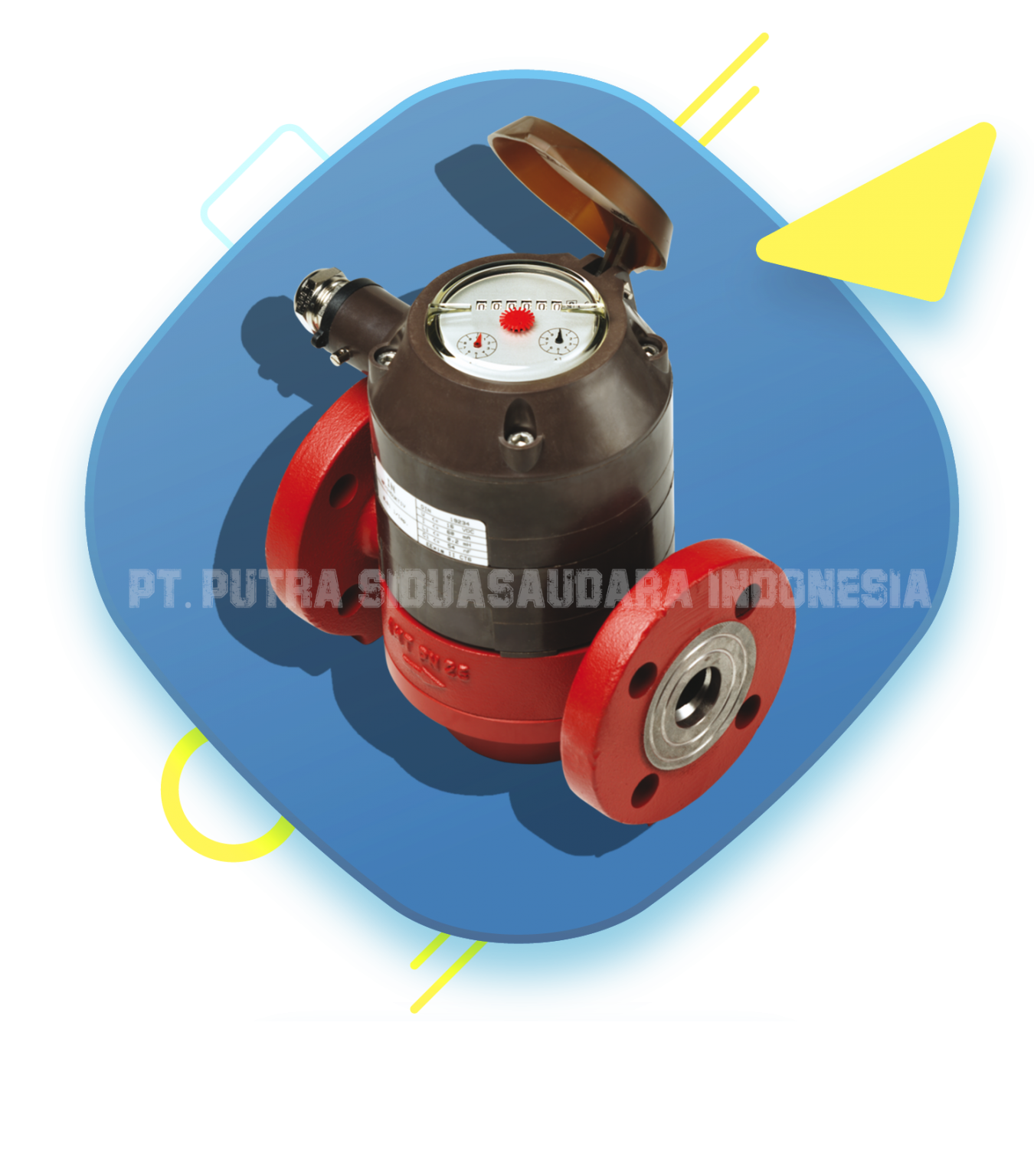 AQUAMETRO VZO 15 FL (FLANGE) 130/25 FUEL & OIL METER