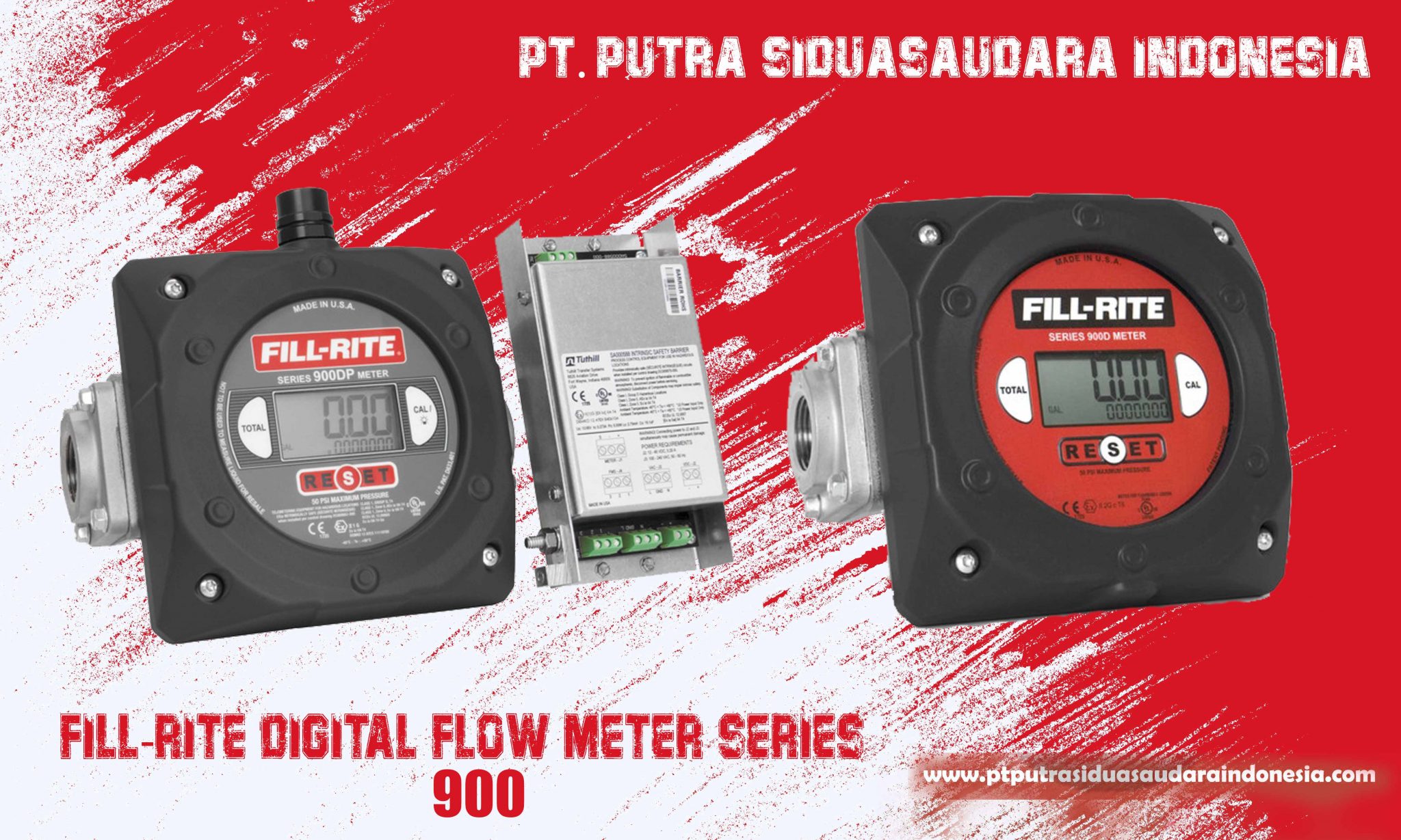 Flow Meter Oil Fill Rite - PT. Putra Siduasaudara Indonesia