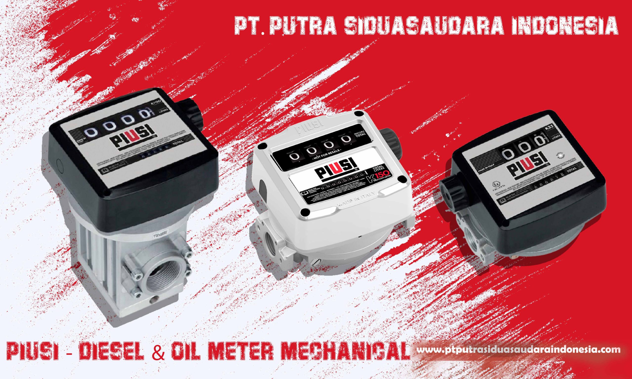 piusi-diesel & oil meter Mechanical