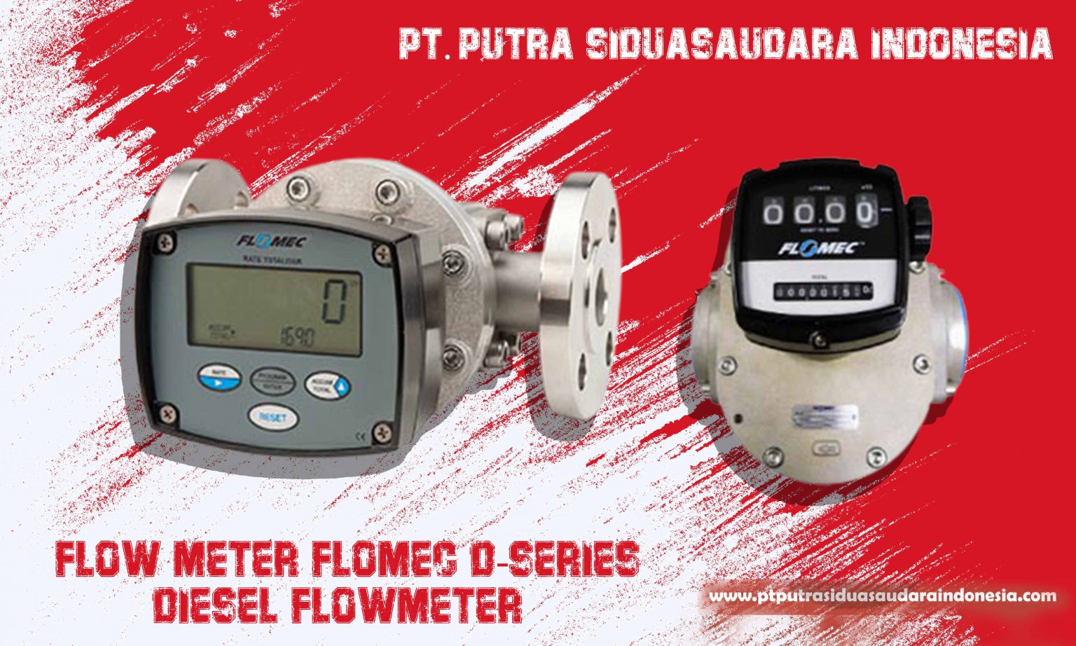 Flow Meter Flomec PT PUTRA SIDUASAUDARA INDONESIA